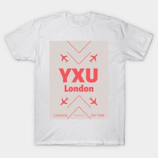YXU London airport Canada 4102021 T-Shirt